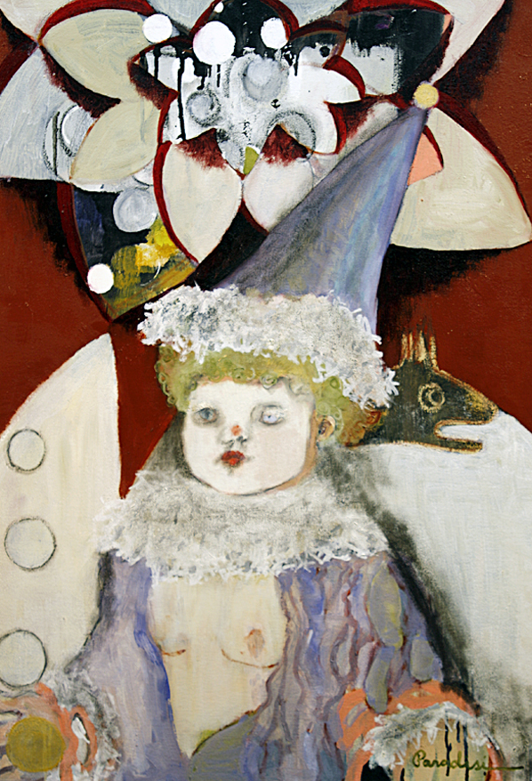 "Tarot" Julianna Paradisi oil on canvas 2008