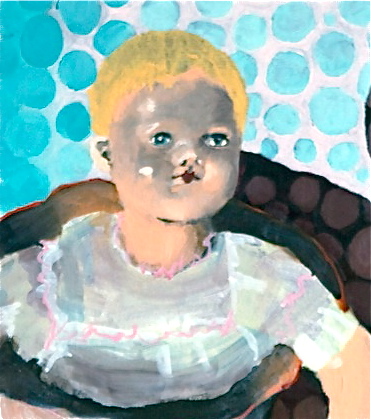 Detail of oil painting by jparadisi 