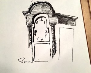 ink drawing by Julianna Paradisis 2015